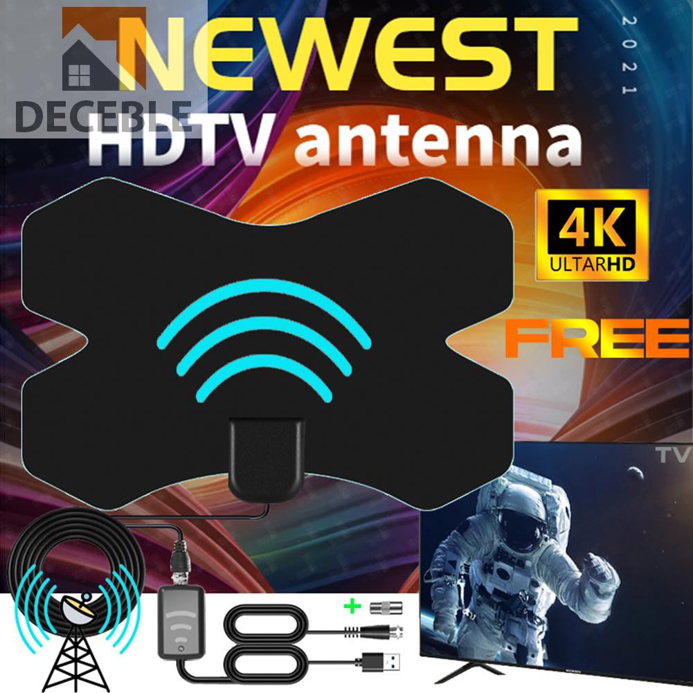 Ăng Ten Khuếch Đại Tín Hiệu Kỹ Thuật Số Trong Nhà 150 Dặm Hd 4k Tv | BigBuy360 - bigbuy360.vn