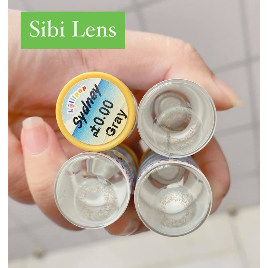 Lens SYDNEY Gray - Lens Chuẩn Thái  - Cam Kết Chính Hãng