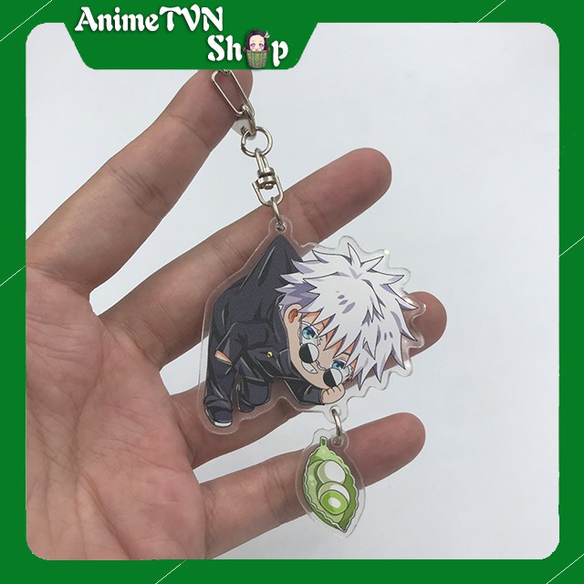 Móc khoá Mica anime Jujutsu Kaisen (Mẫu treo nhân vật) - Nhựa Cứng Acrylic In 2 mặt sắc nét ( ảnh thật )