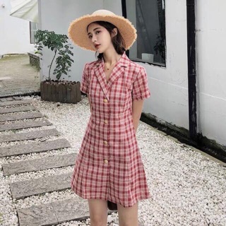 Váy kẻ caro
