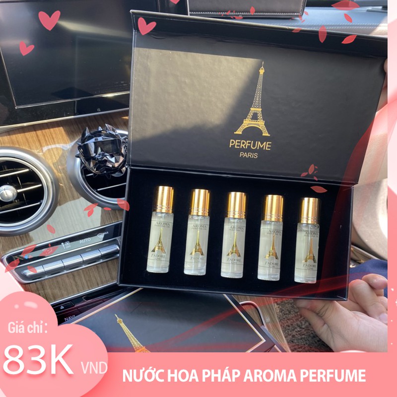 [CHÍNH HÃNG] Nước Hoa Nữ AROMA PÈUME - Nguyên liệu nhập 100% Paris, lưu hương 14 tiếng