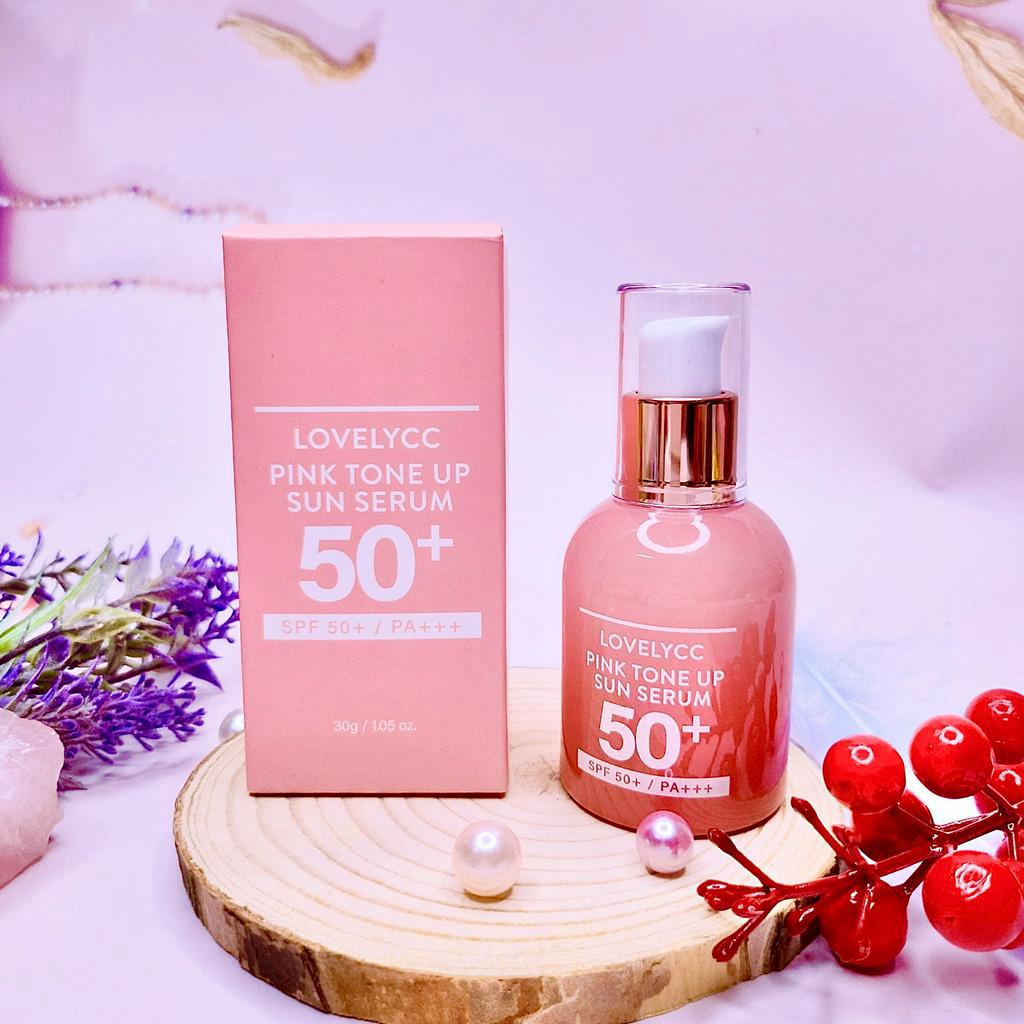 Serum Chống Nắng Dưỡng Trắng Da Cellapy Pink Tone Up Ampoule TC SPF 35 PA+++ 30g