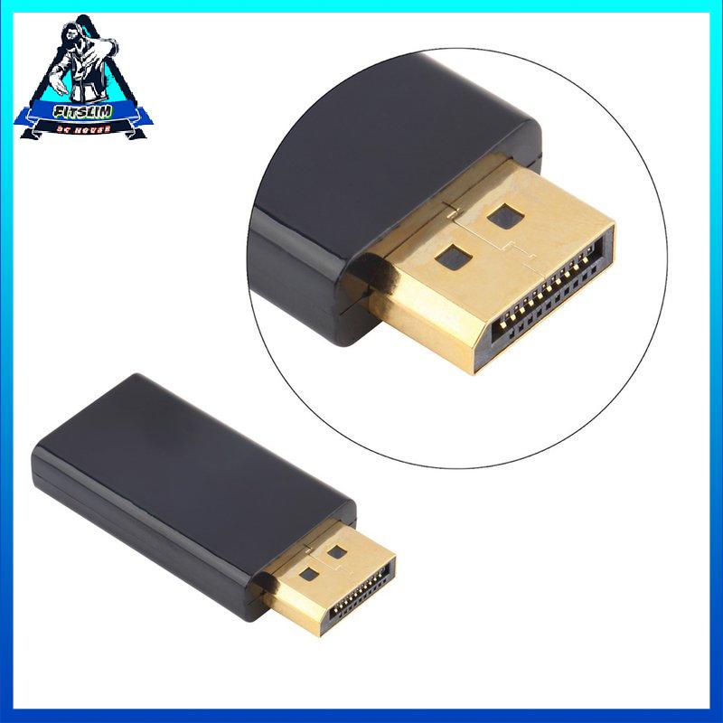 [Fitslim] Display Port DP Male To HDMI-compatible Female Adapter Converter Adaptor