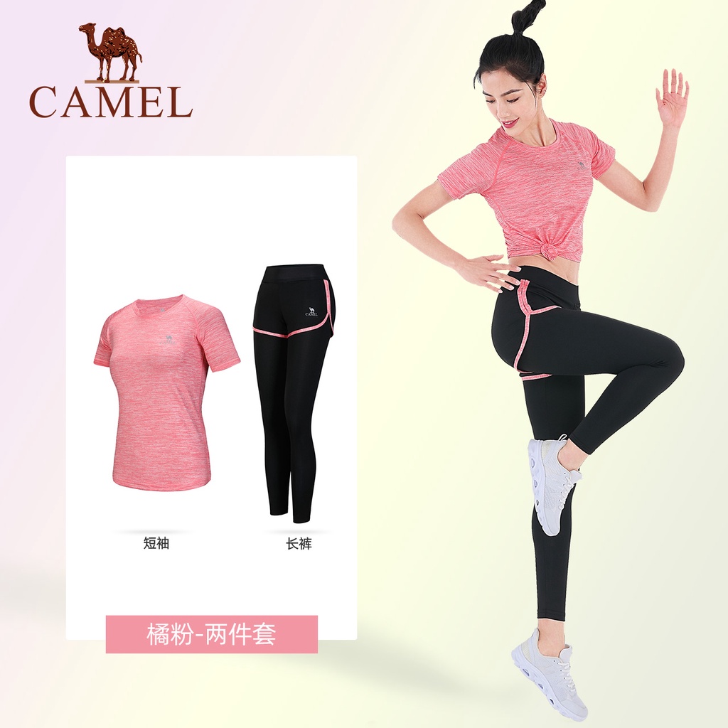 Bộ đồ CAMEL dùng tập yoga thể thao vừa vặn cho nữ giới