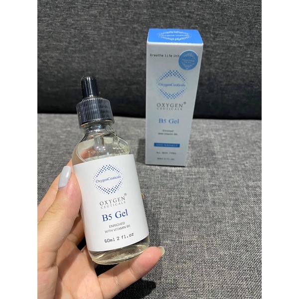 B5 Gel Oxygen Ceuticals - Serum Phục Hồi Tái Tạo 60ml
