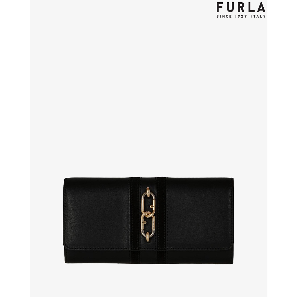 Ví Nữ FURLA Sirena Continental Wallet Vitello Roma Camoscio