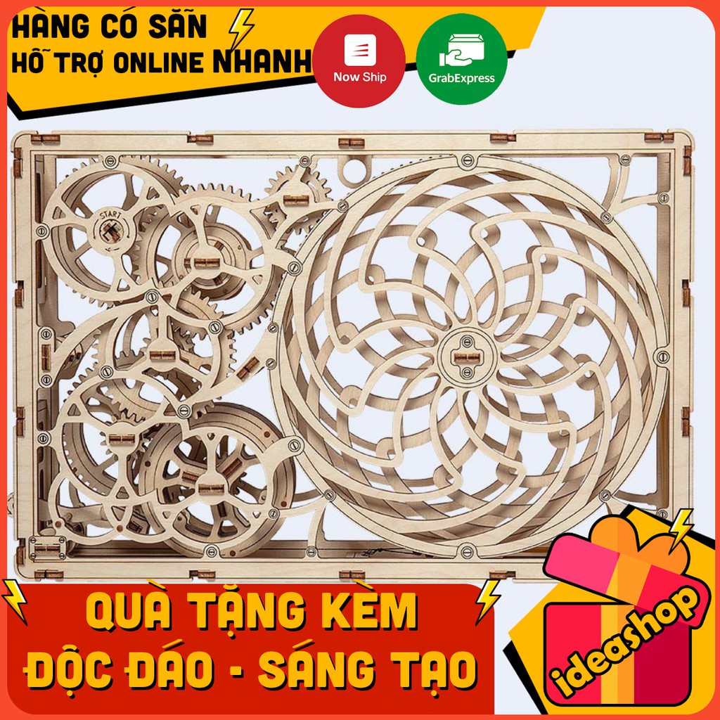 Đồ Chơi Lắp Ráp Gỗ Bức Tranh Chuyển Động Cơ Học - Kinetic Pictutre