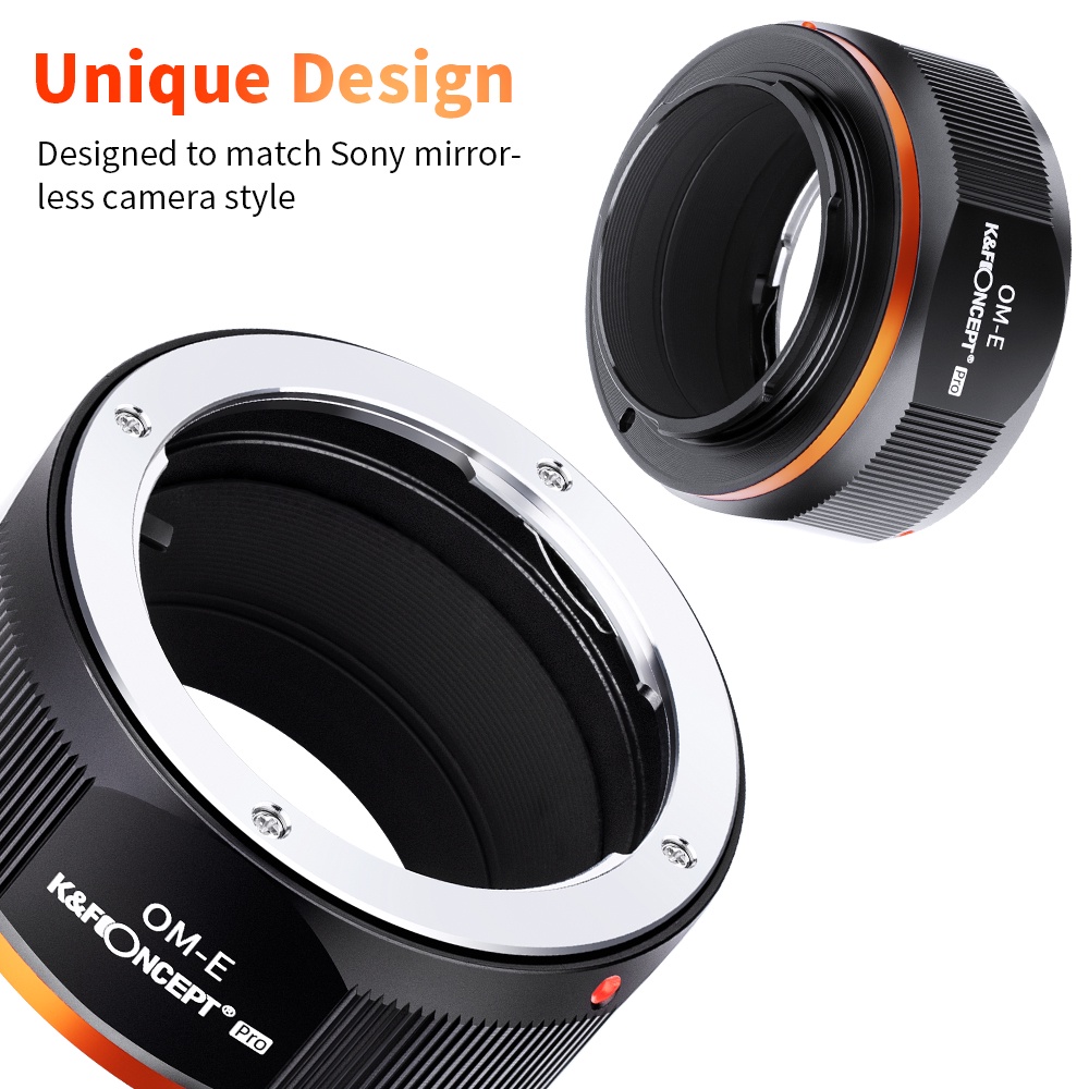 Ngàm Chuyển Đổi Ống Kính Olympus OM Sang Sony E NEX Camera A7S-7