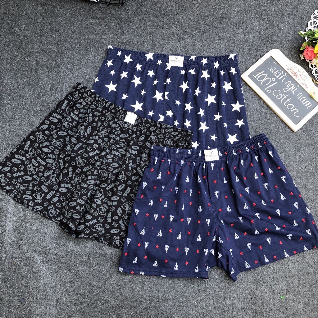 Quần Đùi Nam Nữ, 100% Cotton, Mặc Ngủ/Ở Nhà. | BigBuy360 - bigbuy360.vn