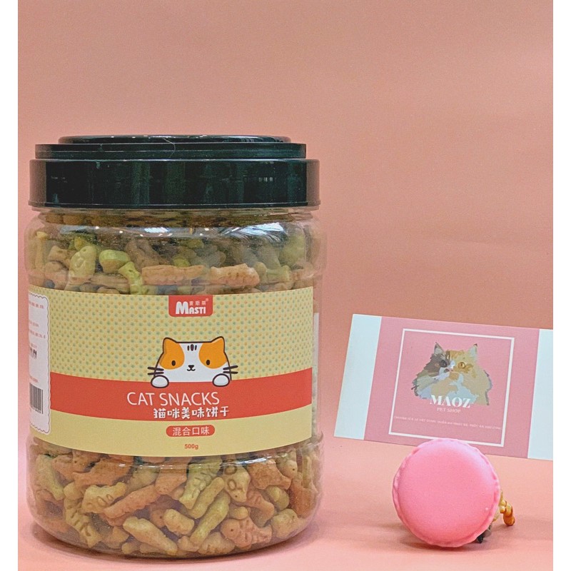 SNACK - BÁNH THƯỞNG CÁ CHO MÈO