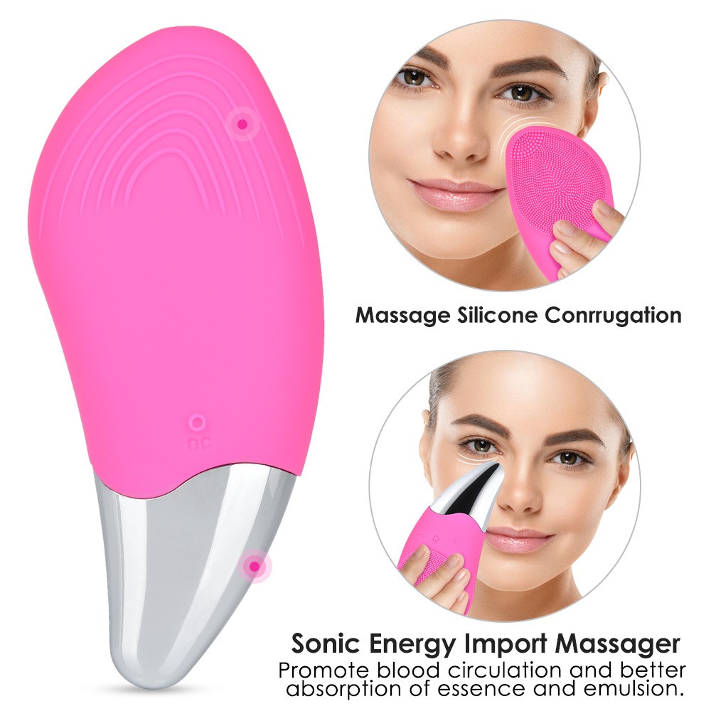 Máy Rửa Mặt Cầm Tay Nâng Cơ Massage Chăm Sóc Da Mặt