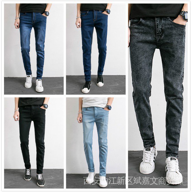 Quần Jeans Dài Thời Trang Cho Nam Size 27-38