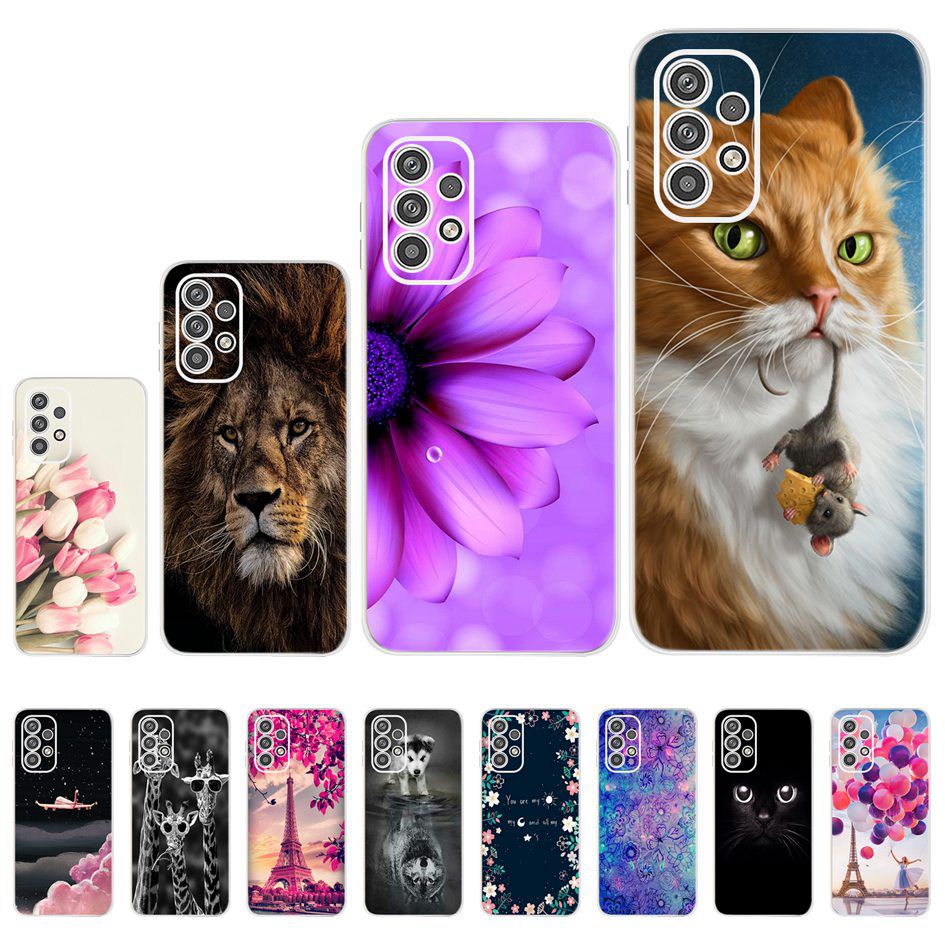 Ốp Điện Thoại Mềm Họa Tiết Hoa Thời Trang Cho Samsung Galaxy A23 2022 A23 5G SM-A235F A 23 4G 6.6"
