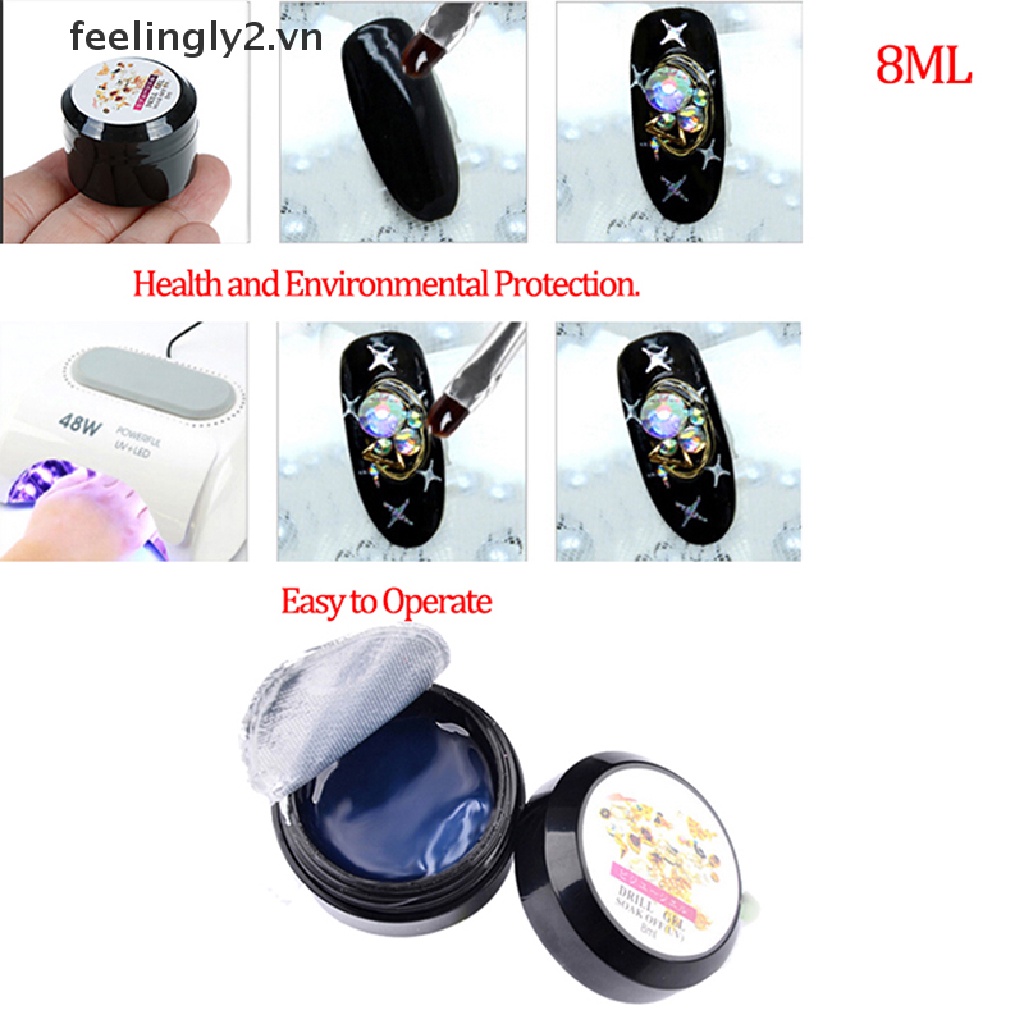 (Hàng Mới) Keo Dán Móng Tay Trong Suốt