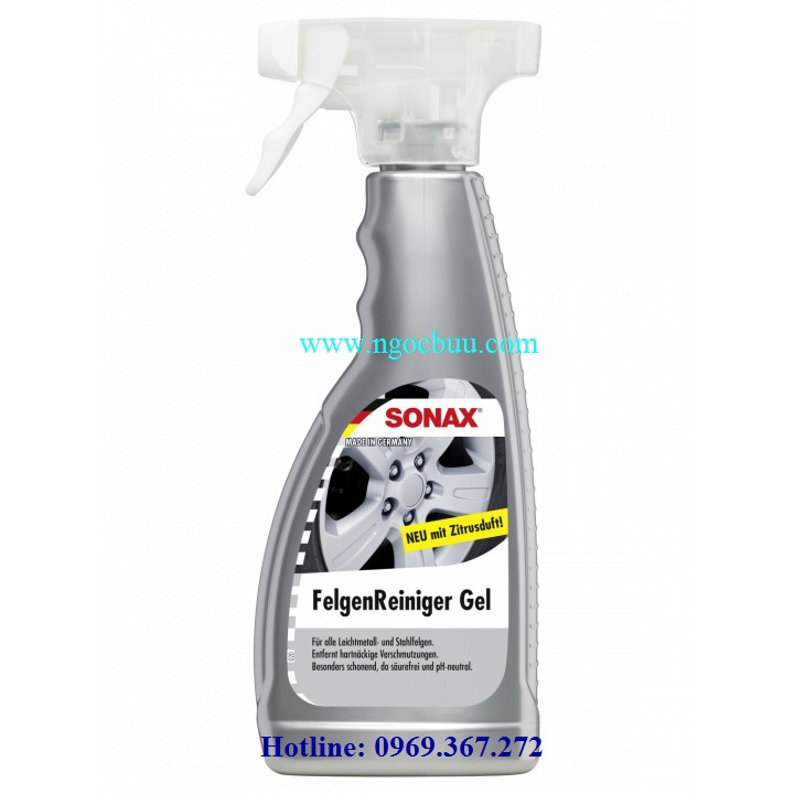 Sonax FelgenReiniger Gel 429200- Dung dịch xịt rửa vành mâm xe Sonax 429200-  500ml