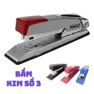 Bấm kim số 3 Eagle 206A máy bấm kim số 3 dập ghim số 3 đồ bấm giấy size trung