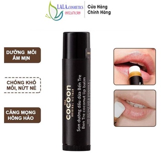 Son dưỡng môi dầu dừa bến tre Cocoon Coconut Lip Balm 5g