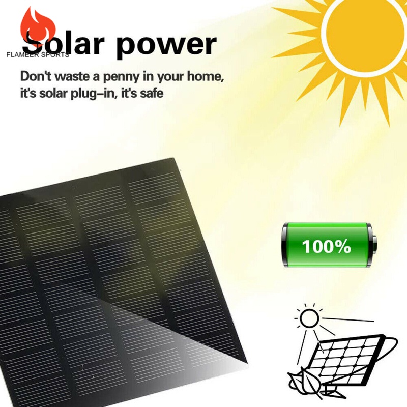 Flameer Sports  Solar Fountain with Panel Water Pump Solar Panel Kit Upgrade Solar Pump Kit