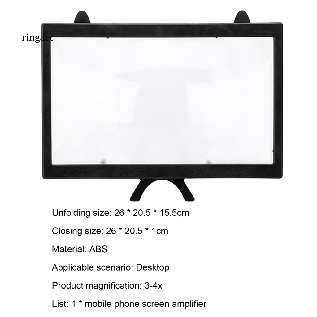 Thiết Bị Khuếch Đại Màn Hình Điện Thoại Cong 3D 12 Inch Dễ Sử Dụng