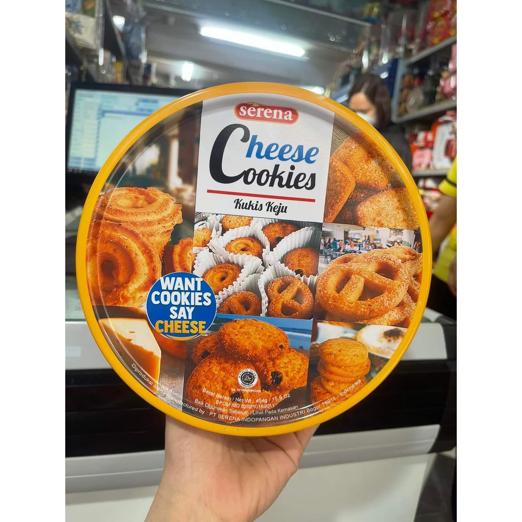 Bánh Quy Phô Mai Serena Cheese Cookies Hộp 454gr
