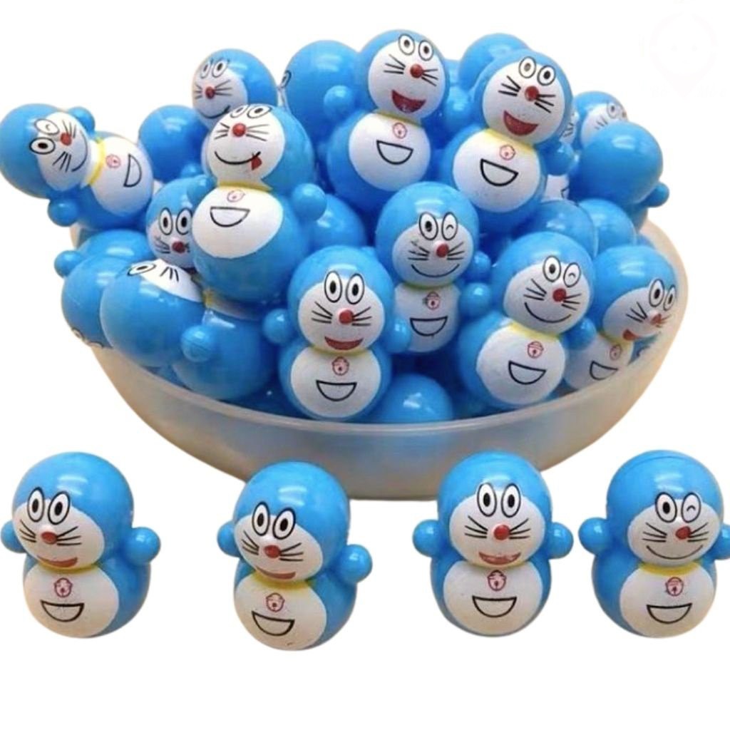 Đồ Chơi Lật Đật Mini, Lật Đật Squid Game, Lật Đật Doraemon Cho Bé Siêu Dễ Thương (1 Con)