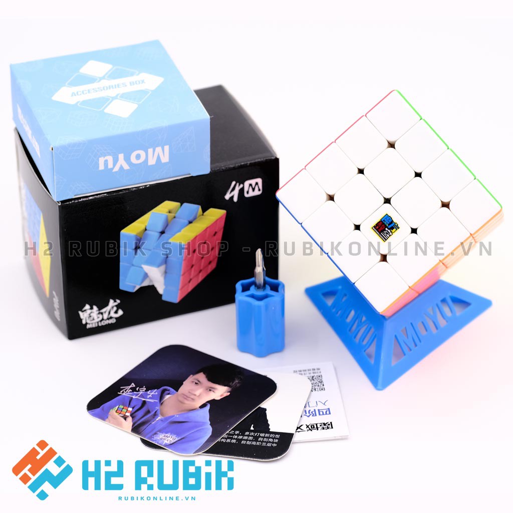 Rubik 4x4 có nam châm MoFangJiaoShi Meilong 4x4 M - Có nam châm sẵn giá cực rẻ