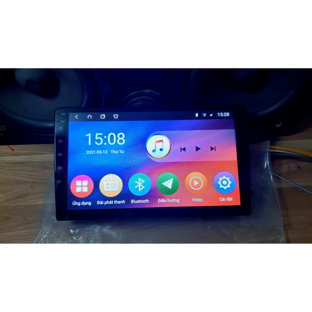 Đầu DVD Android Ô Tô, Màn Hình Android 9inch lắp sim 4G phát wifi Tích hợp GPS dẫn đường, tặng kèm camera lùi