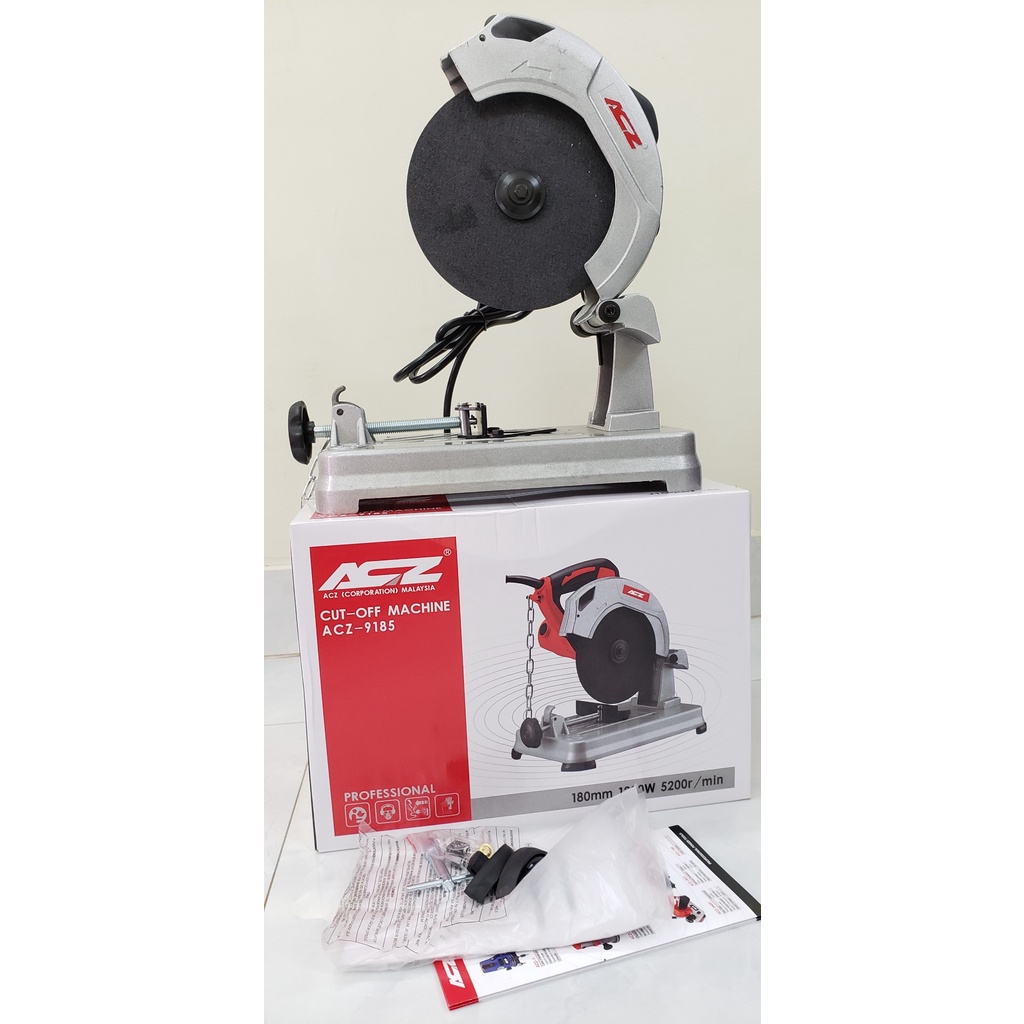 Máy Cắt Sắt Mini ACZ 185mm - Máy Cắt Sắt Bàn ACZ9185 - Công suất 1200w chính hãng