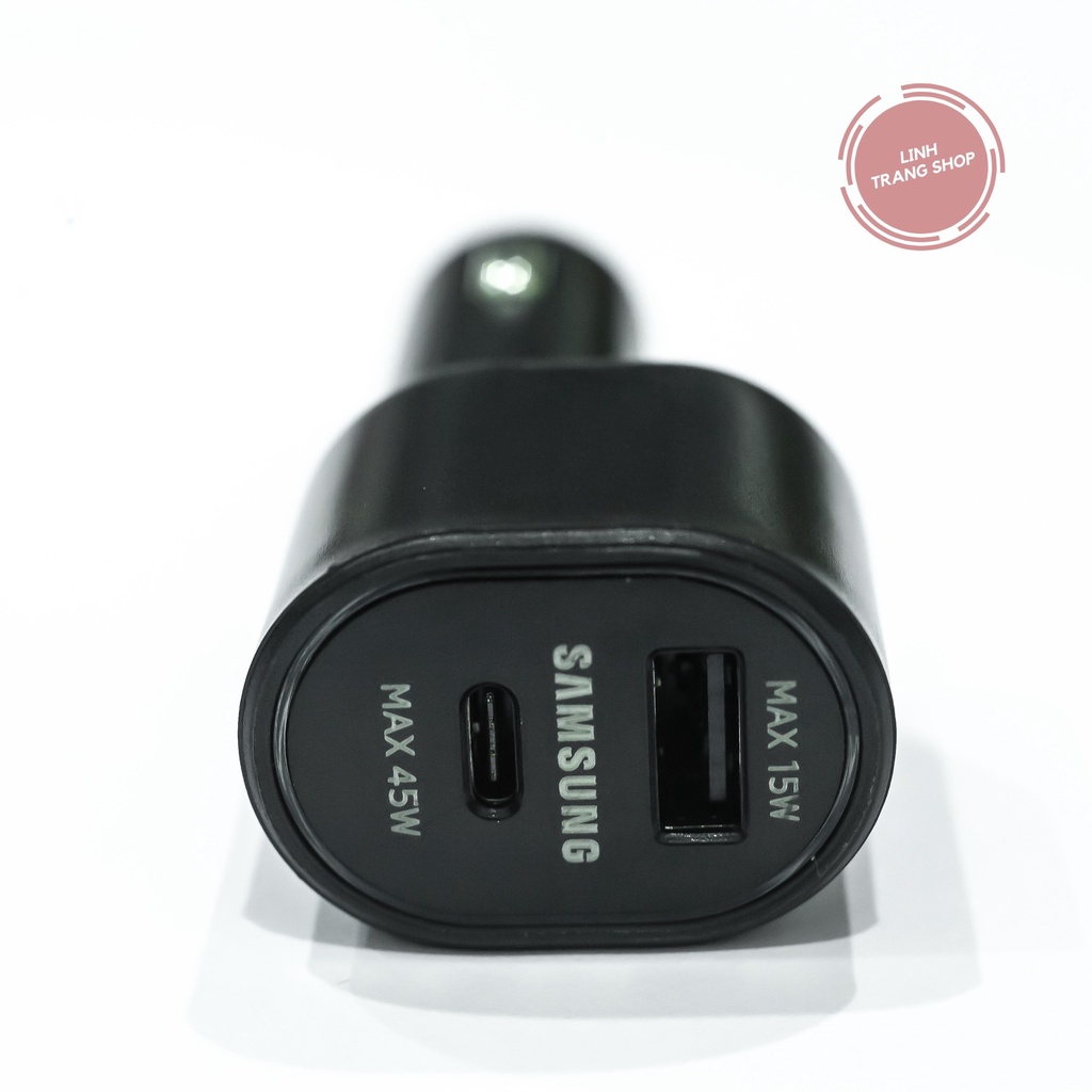Tẩu Sạc Nhanh ÔTô 2 Cổng : PD 45W &amp; Usb A 15W (Bảo Hành 12 Tháng)