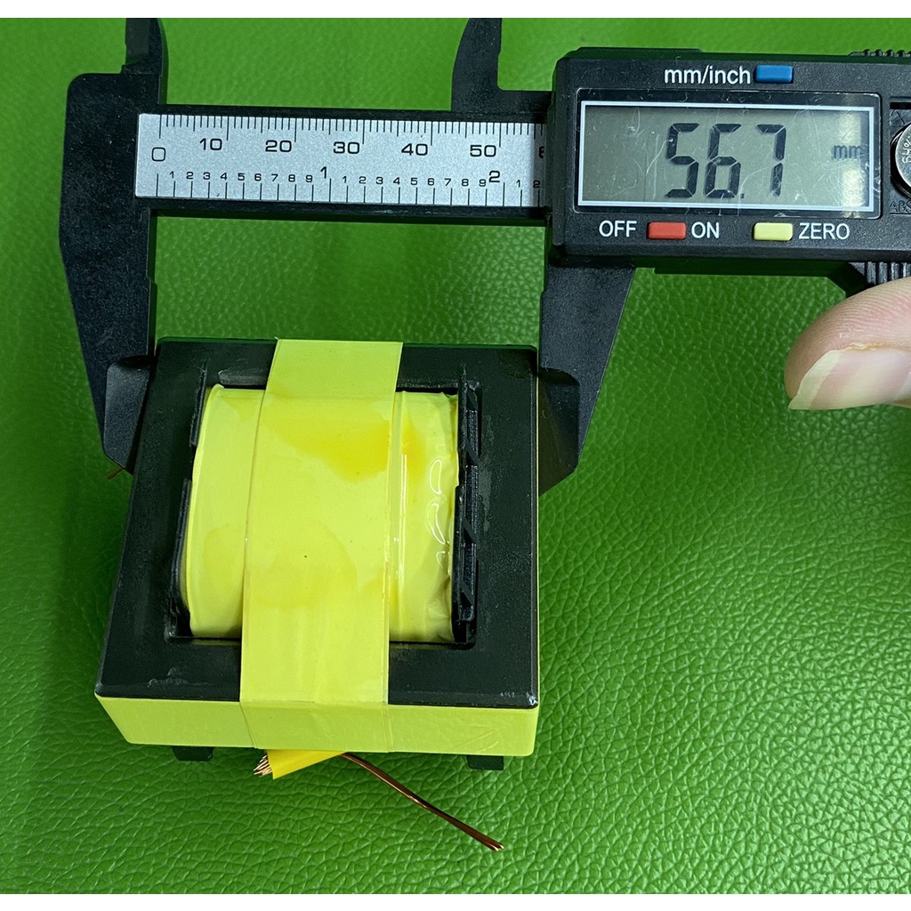 Biến áp xung E55 x 20 VUÔNG nằm quấn mới - linh kiện điện tử QUỲNH DIỄN
