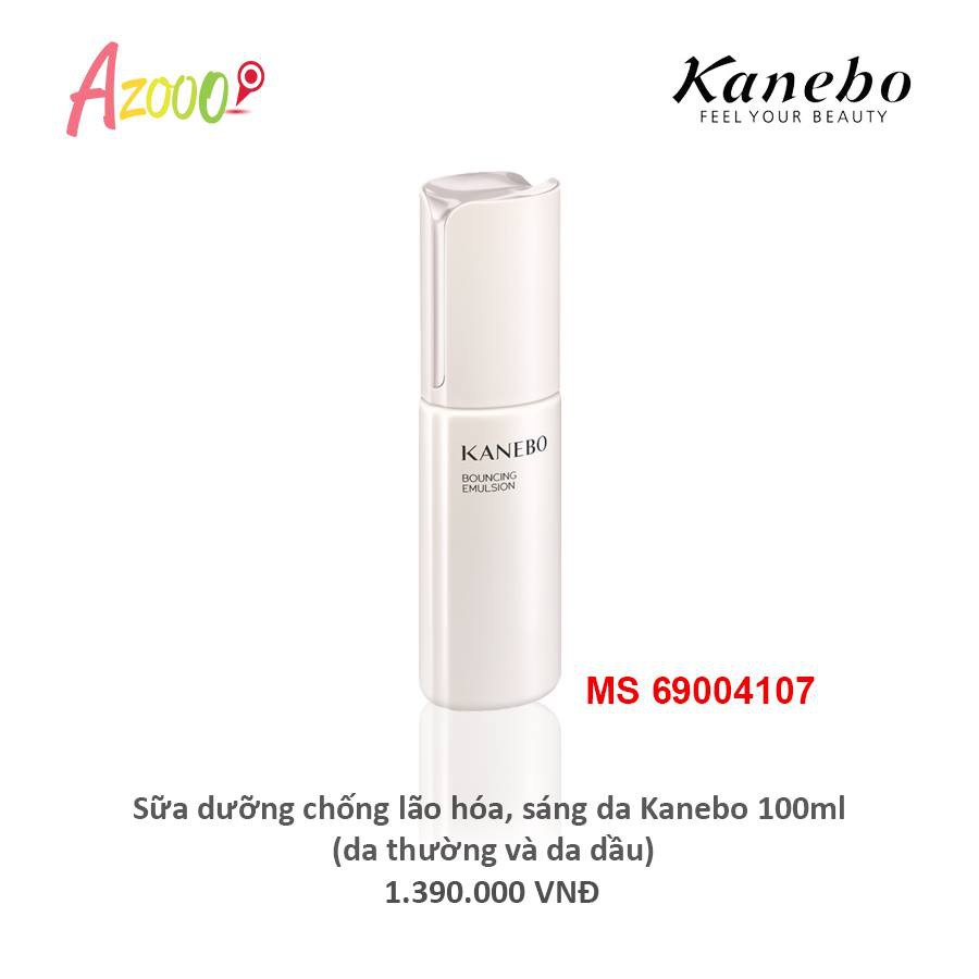 Sữa dưỡng chống lão hóa, sáng da (da thường và da dầu) Kanebo 100ml