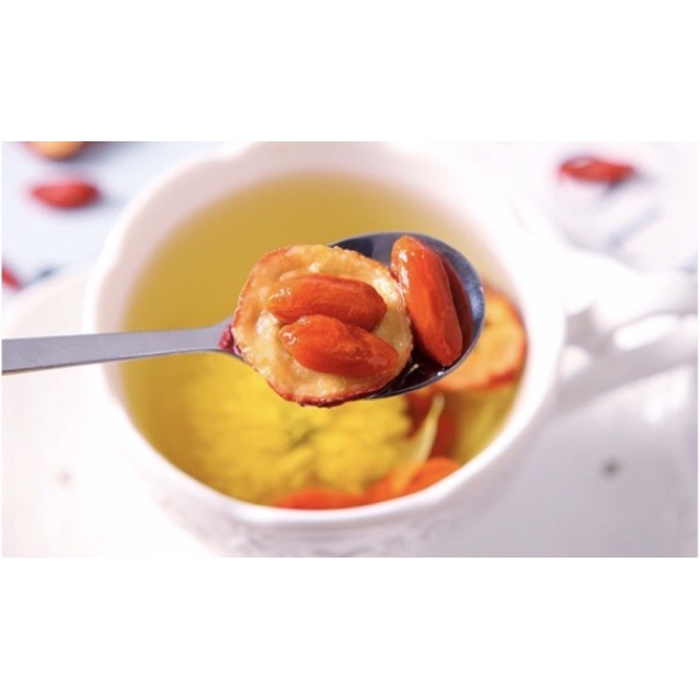 1 gói dùng thử trà sơn trà hoa cúc kỳ tử đỏ mát gan đẹp dáng_trathaomocsi