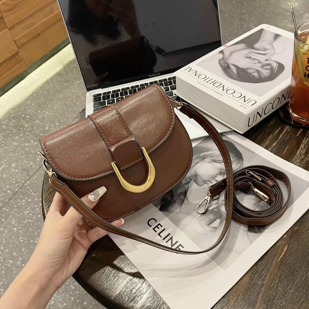 Túi đeo chéo đi chơi đựng điện thoại thời trang kẹp nách da cao cấp sang trọng Samsora store KN2130