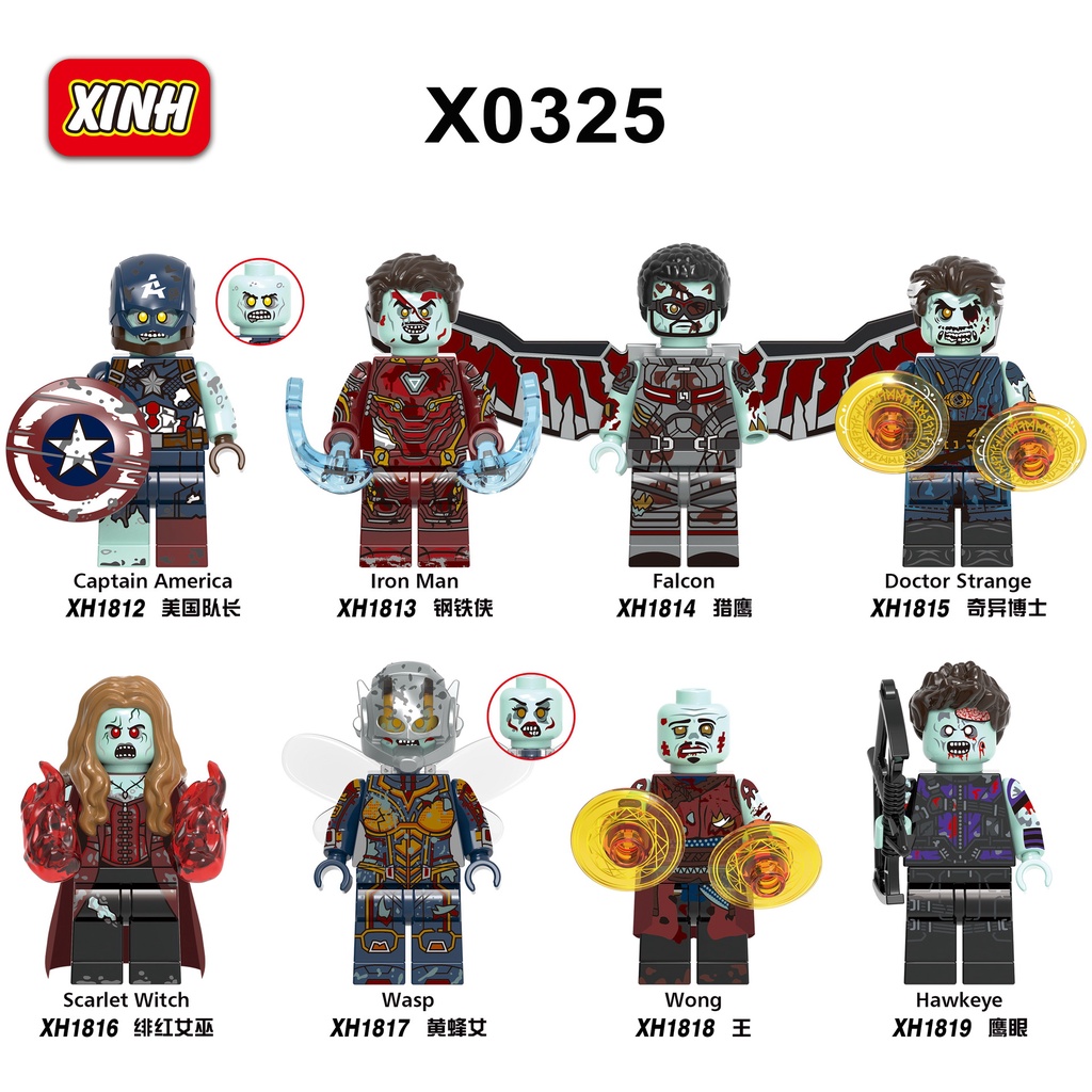 Bộ đồ chơi Lego nhân vật siêu anh hùng Marvel độc đáo Lego Marvel lego avengers Lego Spiderman