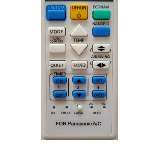 Combo 2 điều khiển máy lạnh Panasonic _ inverter