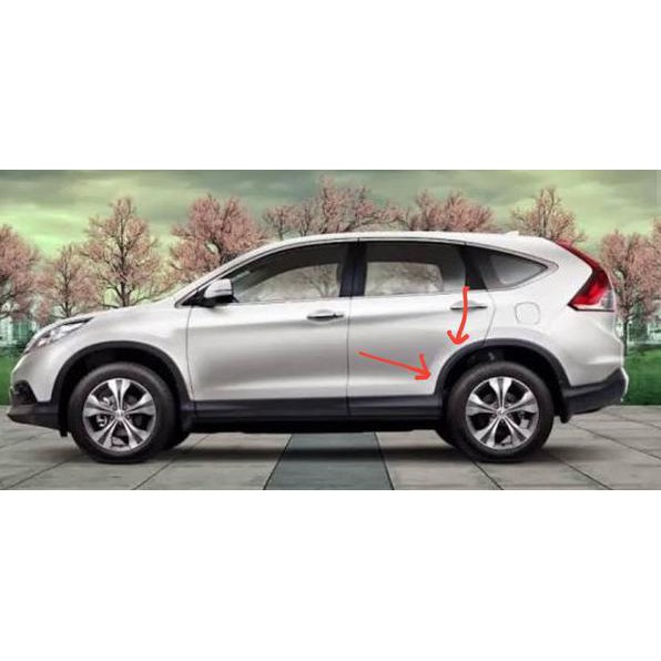 Cánh Lướt Gió Gắn Cửa Sau Xe Hơi Honda Crv Rm 2013 2014 2015 2016 2017 Bdc52F