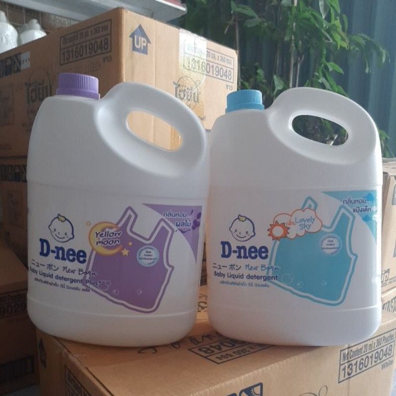 Một thùng 4 can giặt dnee thái lan