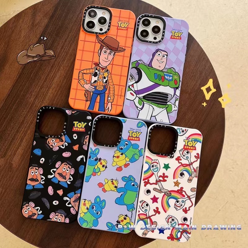 Ốp Điện Thoại Silicon Mềm Nhám In Hình Hoạt Hình Toy Story Cho iPhone 14 13 12 11 Pro MAX i7Plus 8Plus IX XS MAX XR