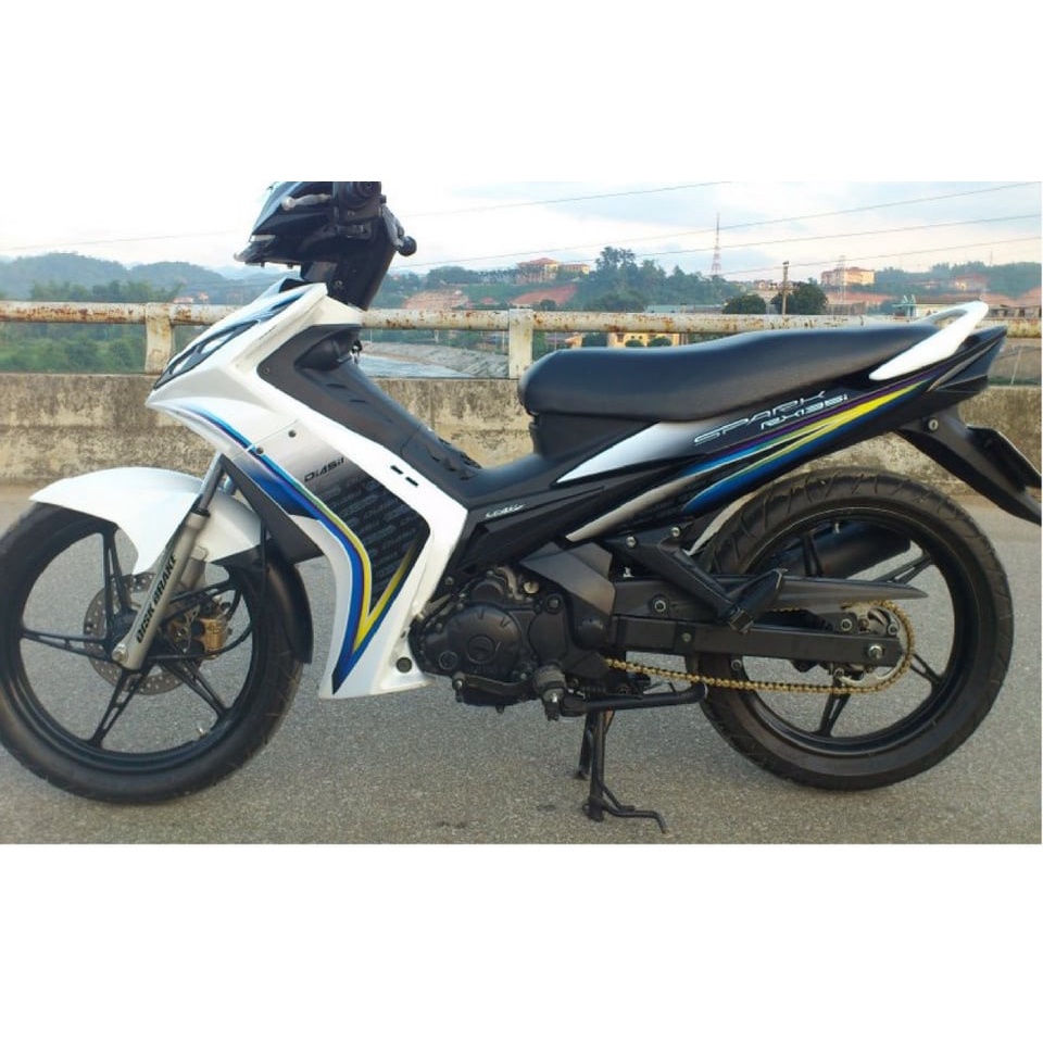 Tem rời ex 2010 xanh đen trắng