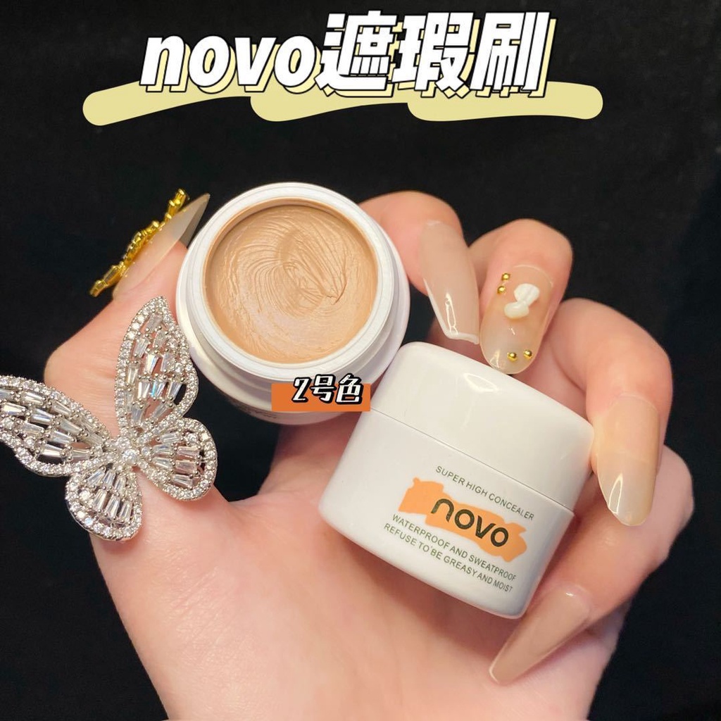Kem Che Khuyết Điểm Novo Che Phủ Quầng Thâm Mắt Siêu Dễ Sử Dụng
