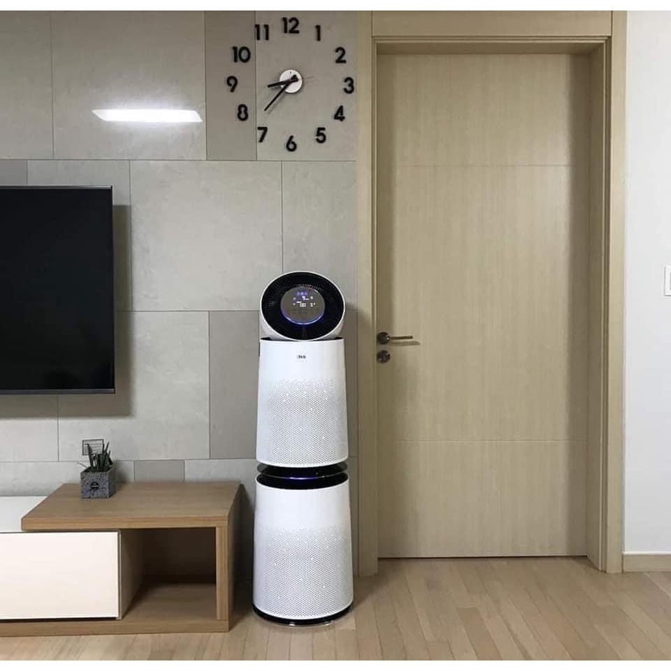 Máy lọc không khí LG AS301DWFA - Trắng, 2 tầng, 1073x376x376mm, Hàn Quốc