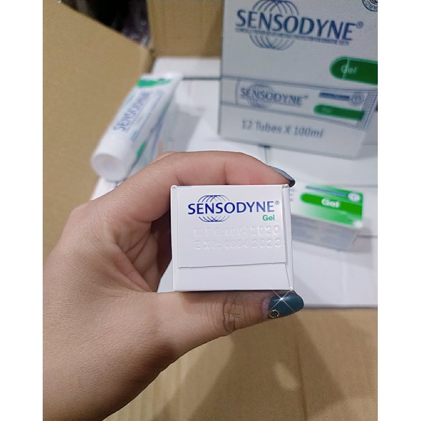 KEM ĐÁNH RĂNG SENSODYNE THÁI LAN 100G THƠM MÁT, CHỐNG Ê BUỐT, BẢO VỆ TOÀN DIỆN