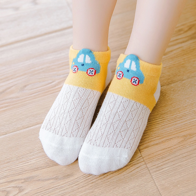 Set tất lưới HÌNH Ô TÔ cực đẹp hè thu cho bé từ 0-3 tuổi