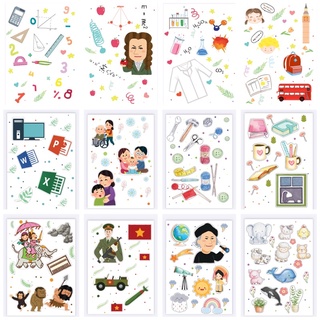 Sticker môn học