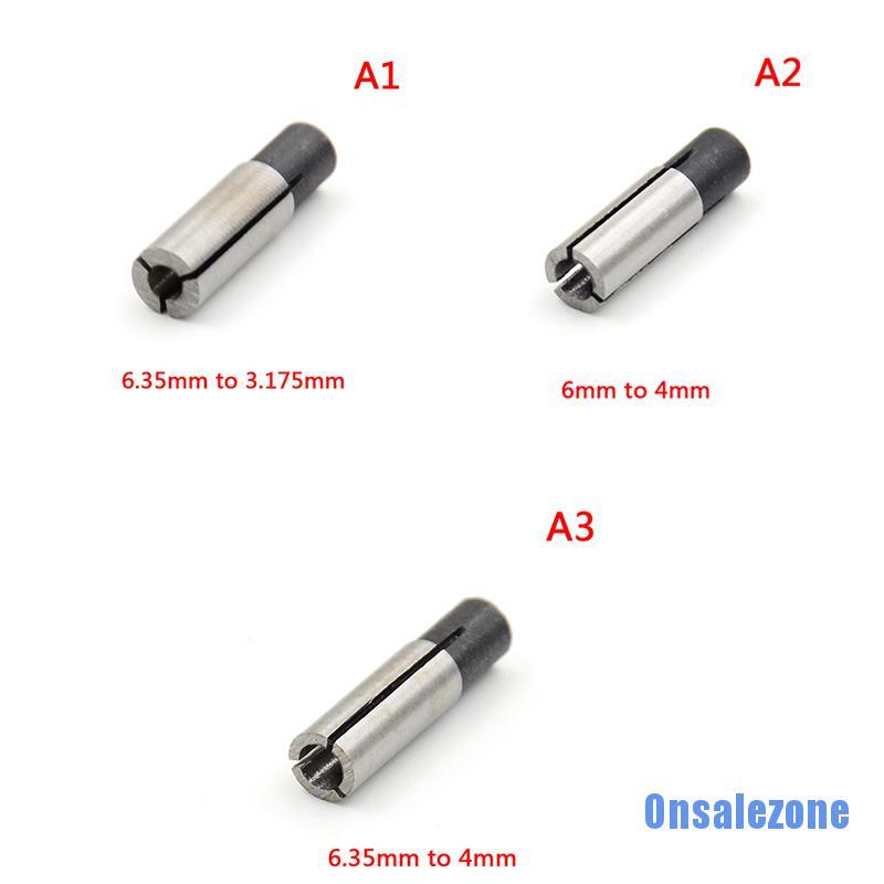 Đầu mũi khắc 1/8" kích thước từ 6.35mm đến 3.175mm dùng cho máy khắc CNC | BigBuy360 - bigbuy360.vn