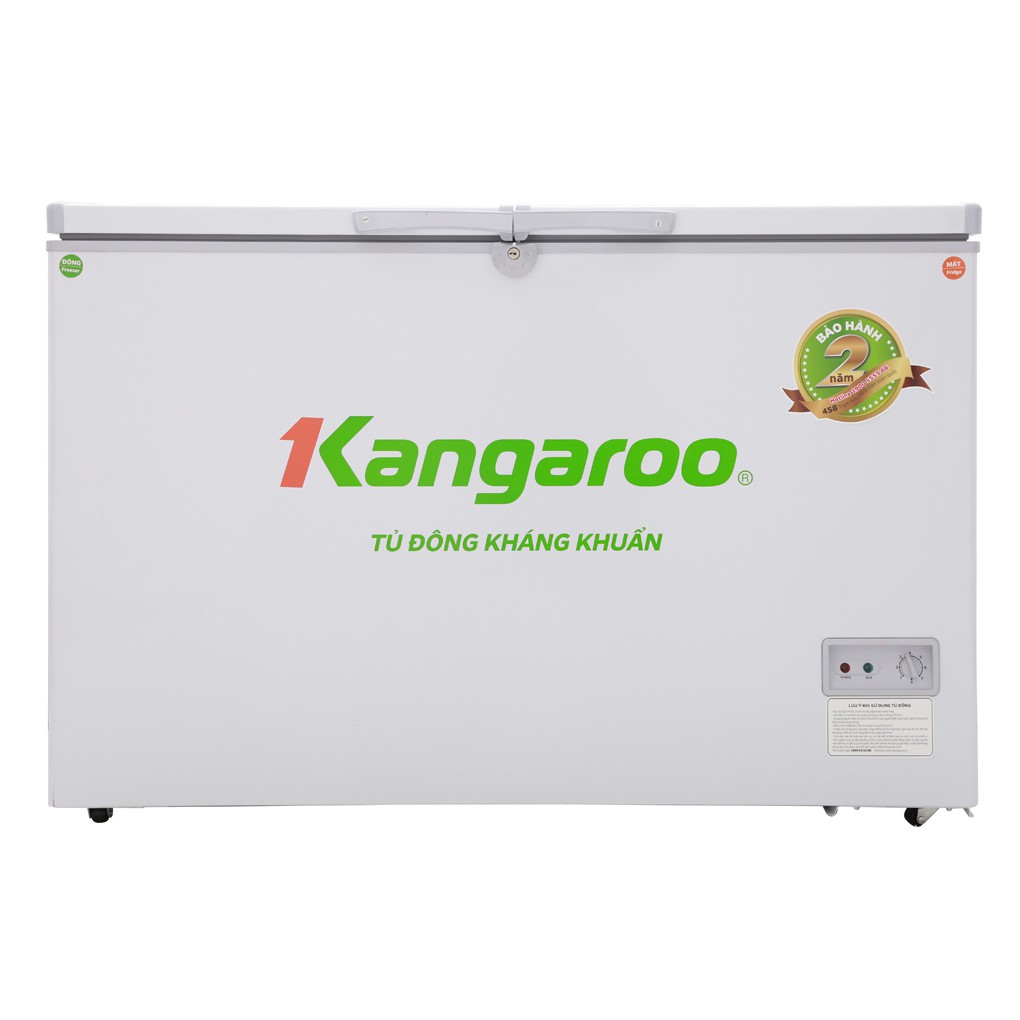 Tủ đông Kangaroo dàn đồng 2 chế độ KG398C2