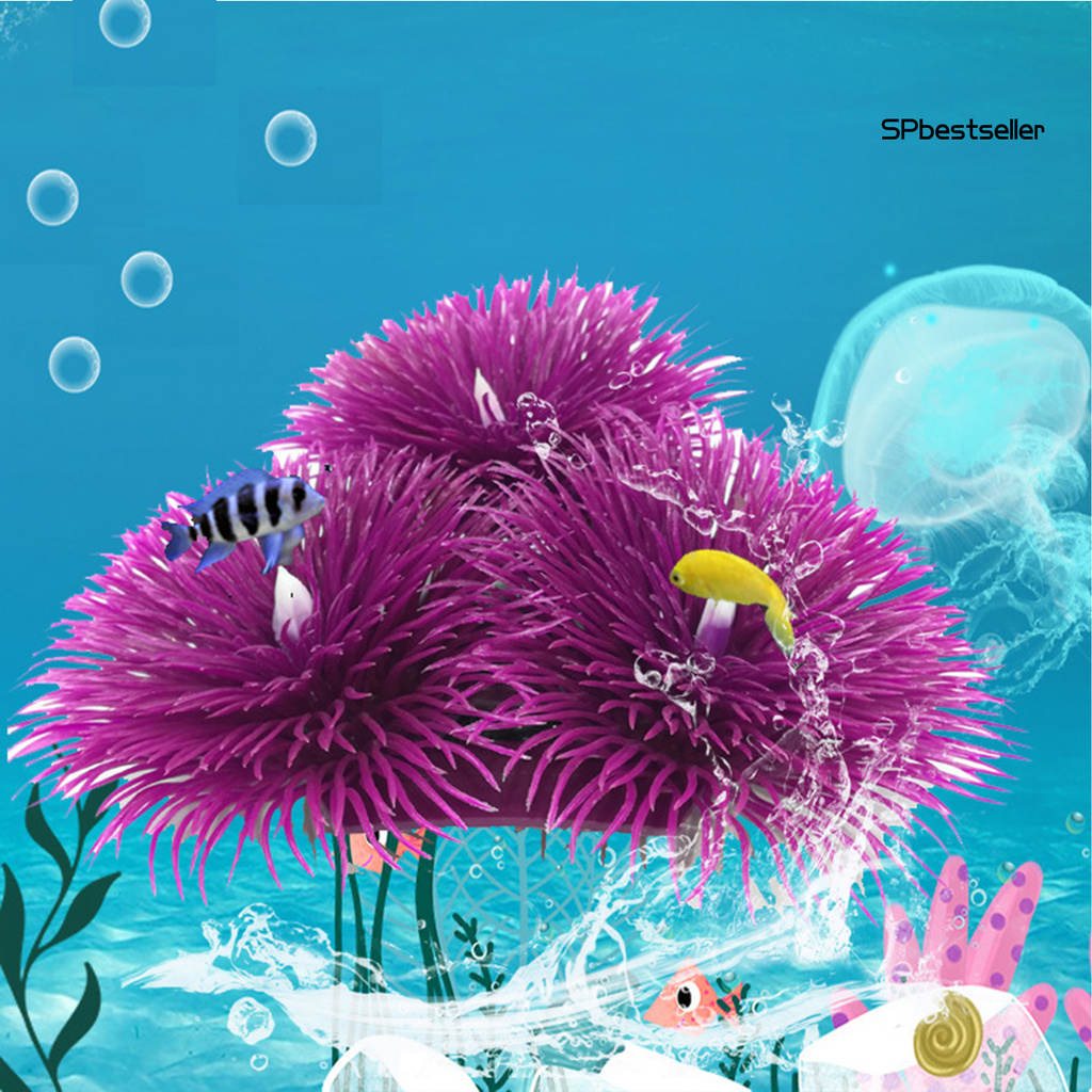 Cây Cảnh Nhân Tạo Bằng Nhựa Không Phai Màu Trang Trí Bể Cá