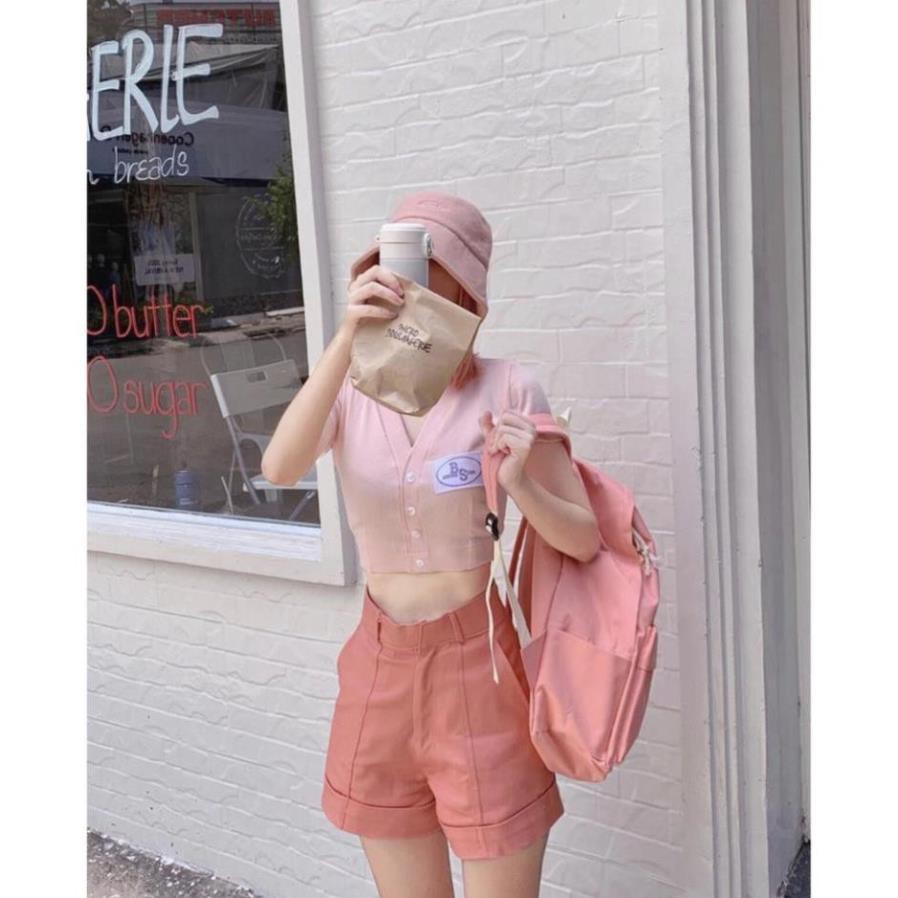 Áo CROPTOP BAE BANDAR Nữ (Form LỬNG TRÊN RÚN ạ)