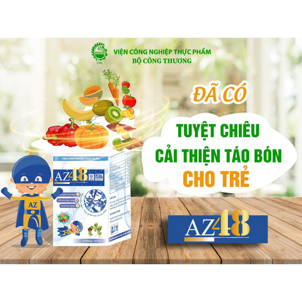 (Hàng thật) MEN AZ48 hộp 20 gói (ib nhận mã)