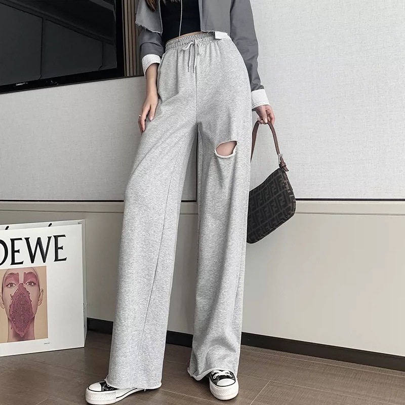 [Mã FAMAYWA giảm 10K đơn 50K] Quần Suông Nữ Ống Rộng Lưng Cao Cạp Chun Siêu Hot OBIKING | BigBuy360 - bigbuy360.vn